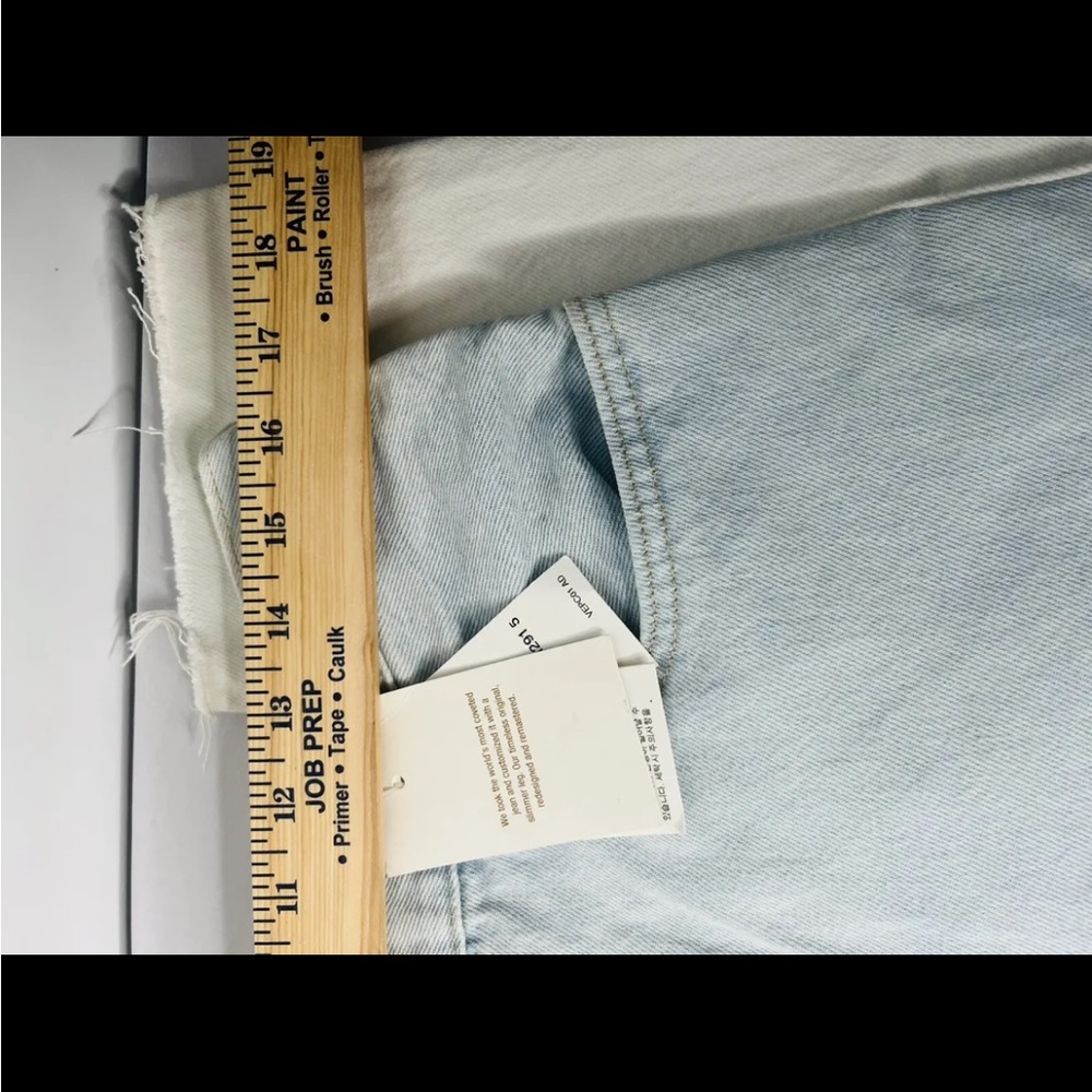 Levi’s 501 S Two Tone Skinny Jeans Button Fly Jeans Sz 31 NWT Cute Retro